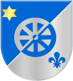 Wappen des Ortes Aalsum