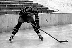 Der Centerspieler Aarne Honkavaara nahm 1952 teil