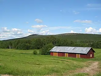 Blick auf den Aavasaksa von Südosten