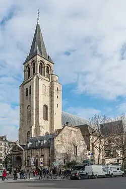 Abtei Saint-Germain-des-Prés, nach der das Quartier benannt ist.