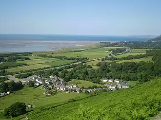 Das Dorf Abergwyngregyn