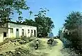 Estrada do Mundo Novo com Pão de Açúcar ao Fundo (Ländliche Straße mit Zuckerhut), 1888, Öl auf Leinwand, 49,5 × 72,5 cm, Privatsammlung Fadel