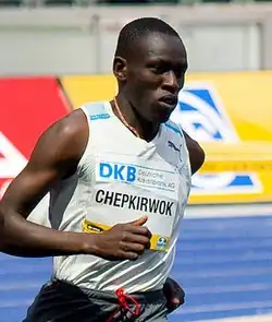 Abraham Chepkirwok – ausgeschieden als Fünfter in 1:48,57,&nbsp;min