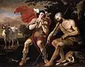 Merkur und Argos, Privatsammlung