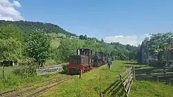 Schmalspurbahn in Abrud