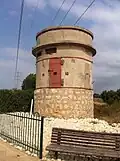 Pillbox ʿAd Halom an der Sinai-Bahn, Aschdod