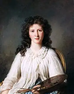 Porträts Adelaïde Binart und Alexandre Lenoirs 1796