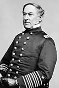 Konteradmiral David G. Farragut, Kommandeur der nordstaatlichen Marineeinheiten
