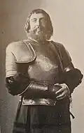 Rollenfoto Adolf Winds als Götz von Berlichingen