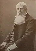 Rollenfoto Adolf Winds als Oberst Schwartze in Hermann Sudermanns Heimat
