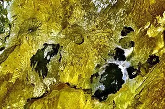Satellitenbild des Adwa (im Zentrum)