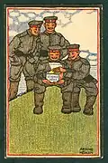 Feldpostkarte für Bahlsen (1914)
