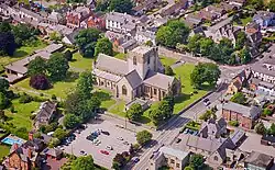 Luftaufnahme der Kathedrale