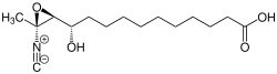 Strukturformel von Aerocyanidin