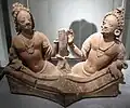 Naga-Könige in einem Lotosbecken
