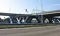 A15 bei Ausfahrt Pernis