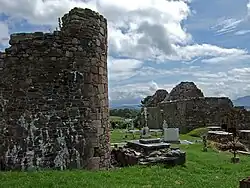 Aghadoe Rundturm und Kirchenruine