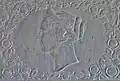 Relief in der Vorhalle