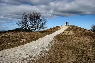 Blick auf die Kuppe