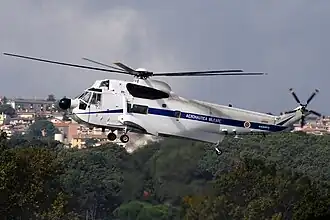 Die beiden ausgemusterten SH-3D/TS sind in Vigna di Valle und Ciampino ausgestellt