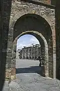 Blick auf die Plaza Mayor