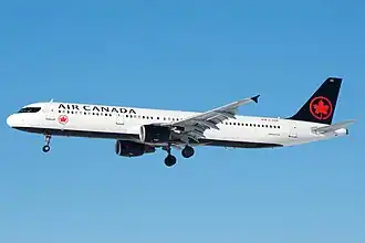 Airbus A321-200 der Air Canada