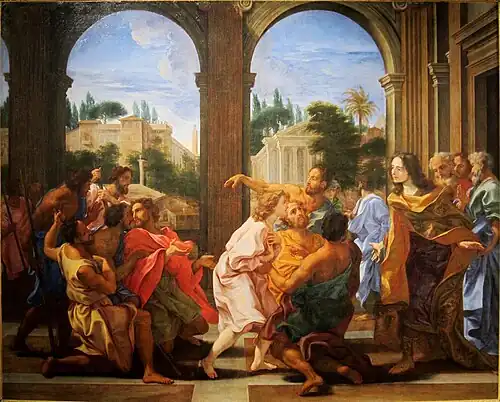 Baciccio, Josef wird von seinen Brüdern erkannt