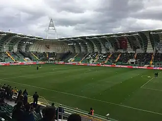 Innenansicht des Stadions