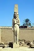 Kolossalstatue in Achmim