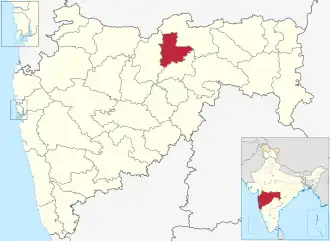 Lagekarte des Distrikts