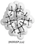 [Al{OC(CF3)3}4]−