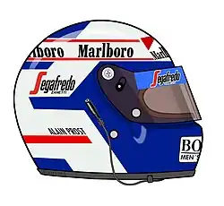 1986: Alain Prost McLaren MP4/2C