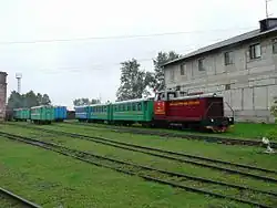 ТУ7–2386 mit Personalzug