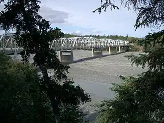Brücke über den Johnson River
