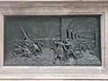 Relief «Der Freiheitsbaum», 1898, Lugano, Unabhängigkeitsdenkmal auf der Piazza Indipendenza