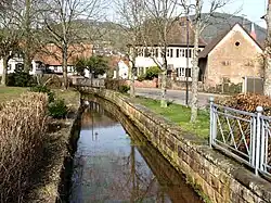 Albersweilerer Kanal, Teil der Queichlinien