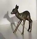 Rehkitz, Bronzeguss