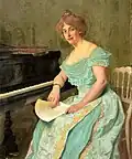 Albertine Zehme, 1900