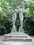 „Auferstehung“, Grabmal Böhme auf dem Südfriedhof in Leipzig (1933)