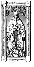 Epitaph von Albrecht von Bibra nach Johann Octavian Salver 1775