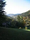 Blick Richtung Bad Herrenalb im Albtal