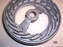 Aluminiumdruckgussteil (Teil eines Staubsaugergebläses)