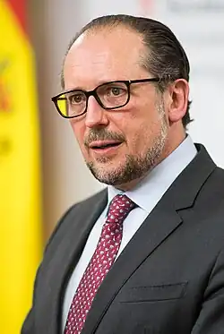 Alexander Schallenberg 11. Oktober 2021 – 6. Dezember 2021 10. Jänner 2025 – 3. März 2025