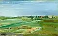 Landschaft mit Feldern