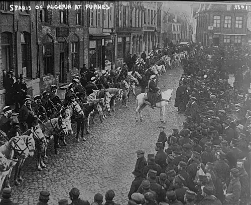 „Spahis algériens“ in Veurne