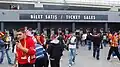 Ticketverkaufsstand