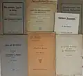 Publikationen mit Widmungen von Alice Salomon (archiviert im Ida-Seele-Archiv)