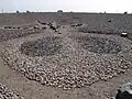 Alienkopf vom Boden aus gesehen, Februar 2009