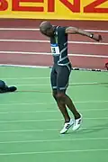 Titelverteidiger Allen Johnson trat zum Halbfinale nicht mehr&nbsp;an