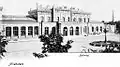 Empfangsgebäude um 1900